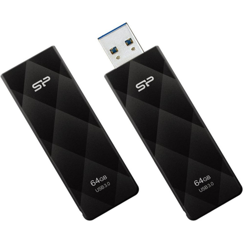 SP Pendrive USB 3.2 Gen 1 Blaze - B20 64GB Black