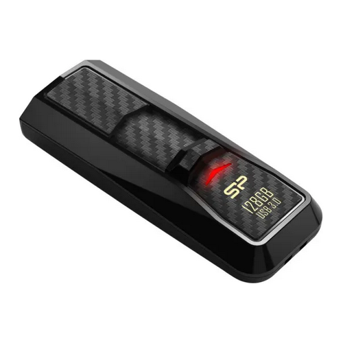 SP Pendrive USB 3.2 Gen 1 Blaze - B50 128GB Special carbon fiber surface, Black