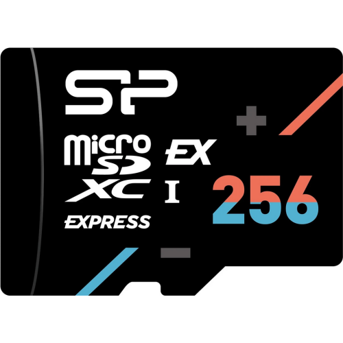 SP mSD Card Express PCIe Gen 3x1 / UHS-I Hypera 256GB Up to 800/700MB/s, Express specification, compatible with Nintendo Switch 2, 10 years of warranty