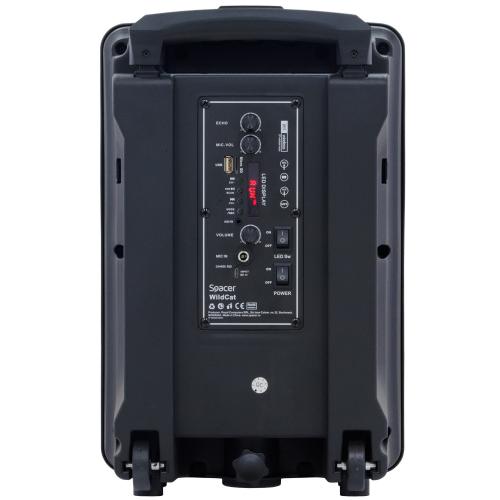 Boxa portabila Spacer SPBO-WildCat, Bluetooth, Black