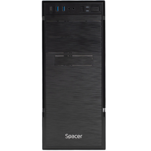 Carcasa Spacer Apollo cu sursa de 250W, Black 