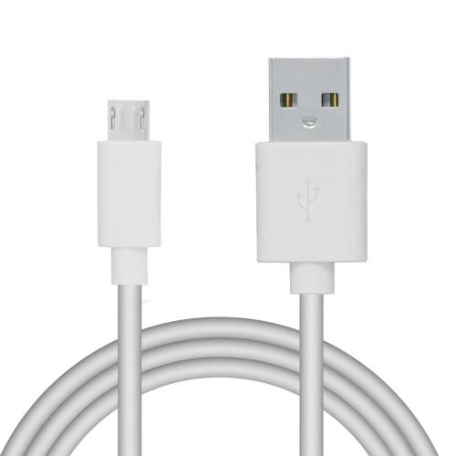 Cablu de date Spacer SPDC-MICRO-PVC-W-1.0, USB - microUSB, 1m, White