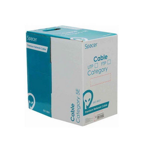 ROLA CABLU  UTP SPACER Cat6, 100m, Cupru-Aluminu, Solid, AWG24, 0.51mm, 0.21mm2,  