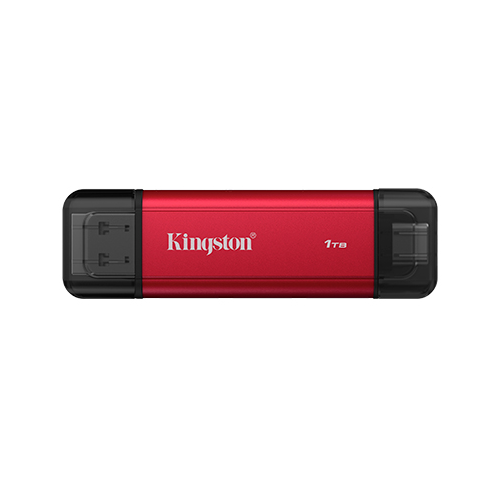 KINGSTON 1TB Dual USB-A/C Portable SSD Up to 1050MB/s USB 3.2 Gen 2
