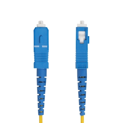 Patch Cord Fibra Optica Startech SPSMLCSC-OS2-15M, Single-Mode, OS2, LC/UPC - SC/UPC, 15 m