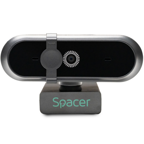 Camera web Spacer cu auto focus si rezolutie video 1920x1080,  Black 