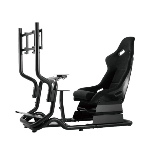 Scaun gaming Serioux Racing Cockpit, Black