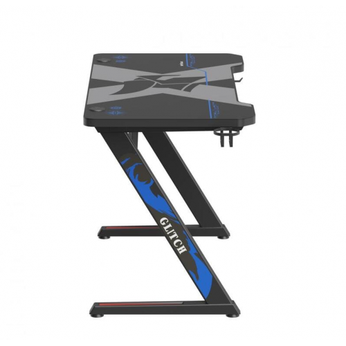 Birou Gaming Serioux Glitch, Black