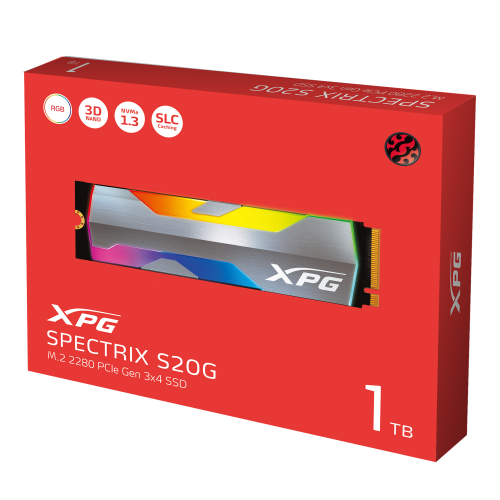 SSD A-Data XPG SPECTRIX S20G 1TB, PCI Express 3.0 x4, M.2