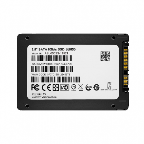 SSD ADATA SU650 512GB, SATA3, 2.5inch