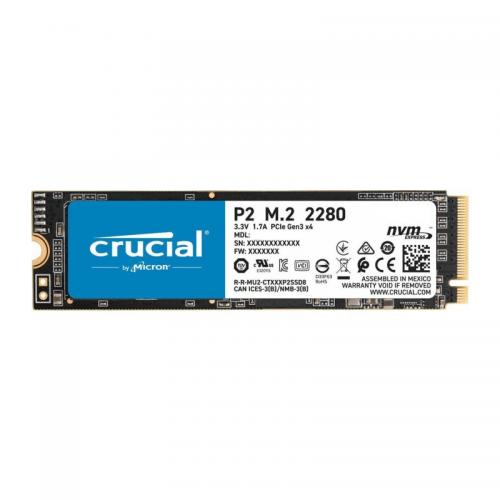 SSD Crucial P2 1TB PCI Express 3.0 x4, M.2 2280