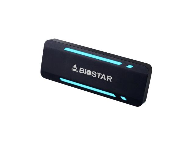 SSD portabil Biostar P500 RGB 1TB, USB 3.2 Gen2 Tip C, M.2, Black