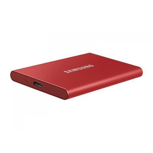 SSD Portabil Samsung T7, 1TB, USB-C 3.2, Red