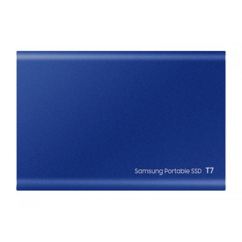 SSD Portabil Samsung T7, 2TB, USB-C 3.2, Blue