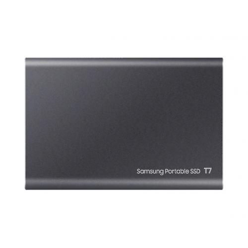 SSD Portabil Samsung T7, 2TB, USB-C 3.2, Titan Grey