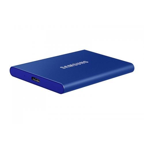 SSD Portabil Samsung T7, 500GB, USB-C 3.2, Blue