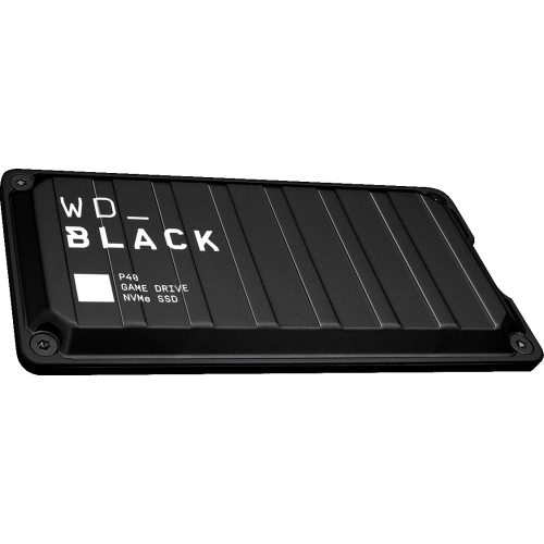SSD Portabil Western Digital P40 Game, 500GB, USB-C 3.2, Black