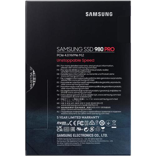SSD Samsung 980 PRO 1TB, PCI Express 4.0 x4, M.2 2280