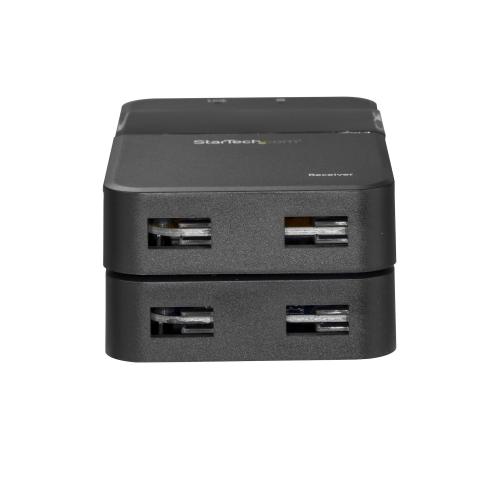 Kit Range Extender Startech ST121WHDS, Black