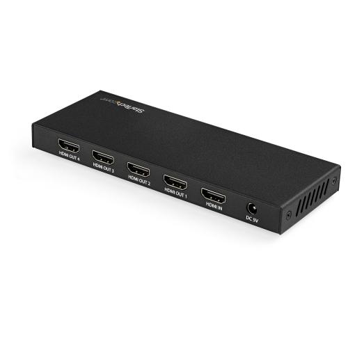 Splitter Startech ST124HD202, 4x HDMI, Black