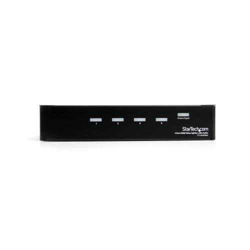 Splitter Startech ST124HDMI2, 4x HDMI, Black
