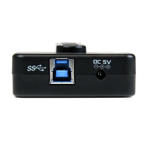 Hub USB Startech ST7320USBC, 6x USB 3.2 gen 1 + 4x USB 2.0, Black