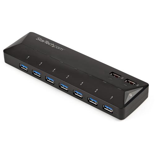 Hub USB Startech ST93007U2C, 7x USB 3.2 gen 1, Black