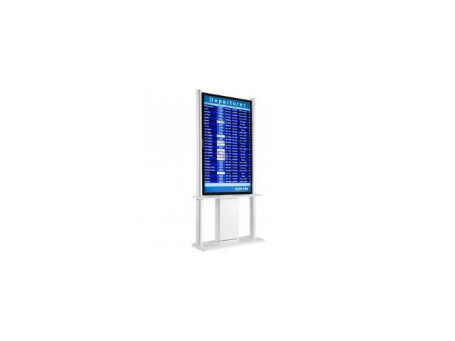Stand TV, de podea, 45-55 inch, TECHLY, alb, ICA-TR34