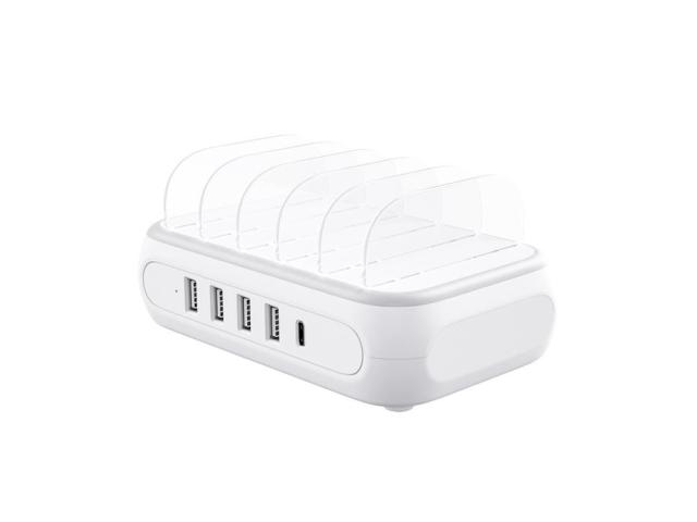 Statie de incarcare Orico APD-4U1C, 4x USB-A, 1x USB-C, White