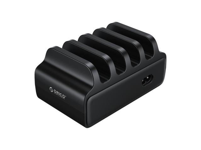 Statie de incarcare Orico DUK-4P, 4x USB-A, Black