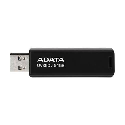 Stick Memorie ADATA UV360, 64GB, USB 3.0, Black