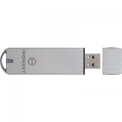 Stick Memorie Kingston IronKey Enterprise S1000 Encrypted 32GB, USB 3.0, Silver