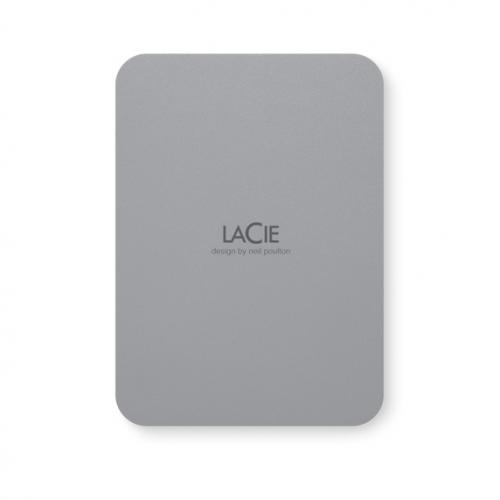 Hard Disk portabil Seagate LaCie Mobile Drive 2 TB, USB-C, 2.5 inch, Gray