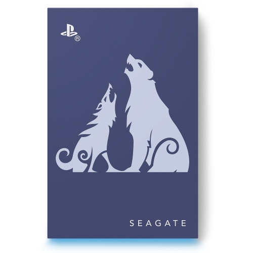 Hard Disk Portabil Seagate Game Drive God of War Ragnarok Limited Edition, 2TB, USB 3.0, Blue