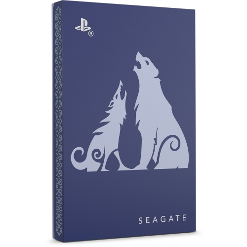 Hard Disk Portabil Seagate Game Drive God of War Ragnarok Limited Edition, 2TB, USB 3.0, Blue