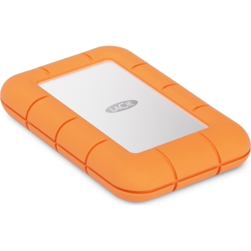 SSD portabil Seagate LaCie Rugged Mini SSD 2TB, USB-C 3.2, 2.5 inch, Orange