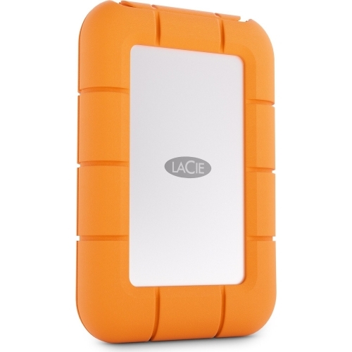 SSD portabil Seagate LaCie Rugged Mini SSD 2TB, USB-C 3.2, 2.5 inch, Orange