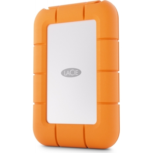 SSD portabil Seagate LaCie Rugged Mini SSD 2TB, USB-C 3.2, 2.5 inch, Orange