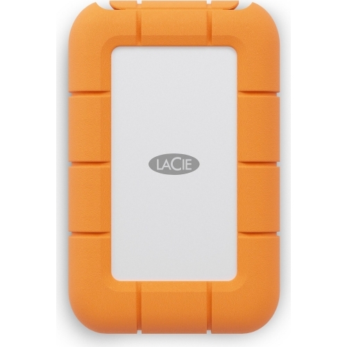 SSD portabil Seagate LaCie Rugged Mini SSD 2TB, USB-C 3.2, 2.5 inch, Orange
