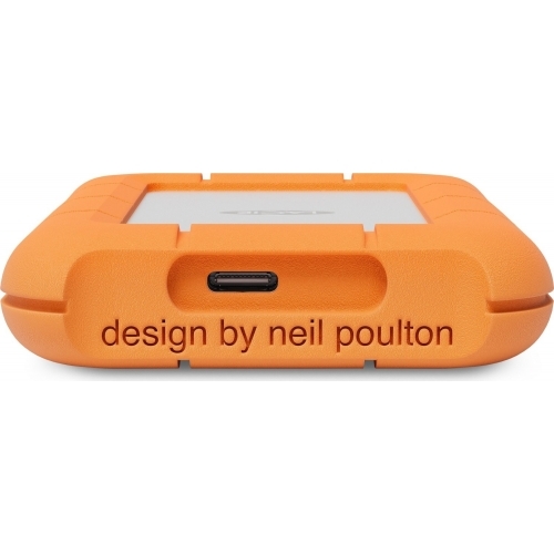 SSD portabil Seagate LaCie Rugged Mini SSD 4TB, USB-C 3.2, 2.5 inch, Orange