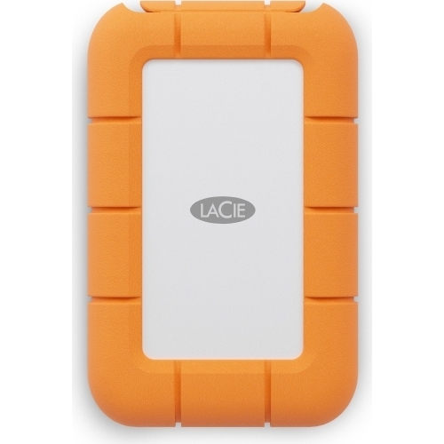 SSD portabil Seagate LaCie Rugged Mini SSD 500GB, USB-C 3.2, 2.5 inch, Orange