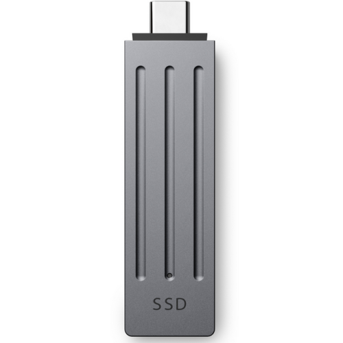 SSD Portabil Seagate Ultra Compact 2 TB, USB 3.2 Gen 2 Tip C, Dark Grey