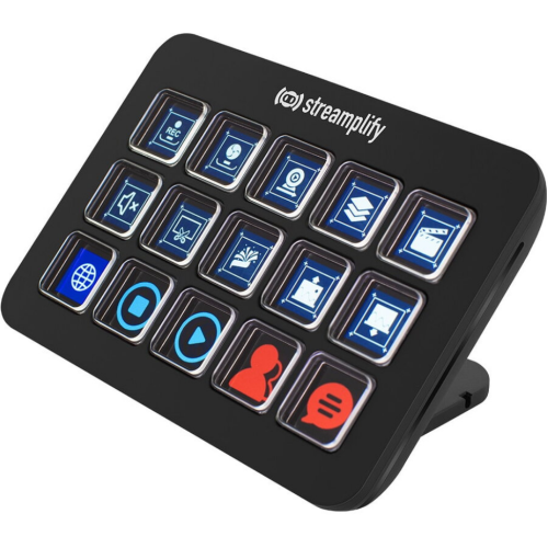 STREAMING DECK ONE, 15 butoane, USB Hub, Negru, SPUD-DO20A01.11