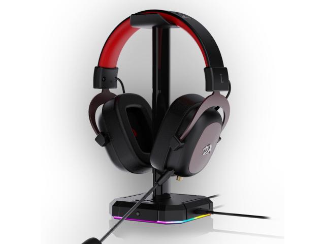 Stand casti Redragon Spectre Pro, RGB LED, Black