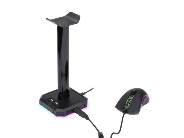 Stand casti Redragon Spectre Pro, RGB LED, Black