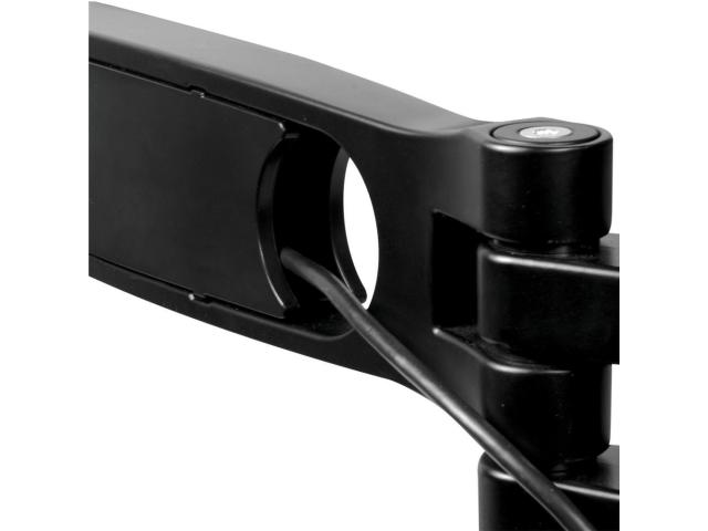 Suport Arctic Z3 Pro cu hub USB pentru 3 monitoare, Black