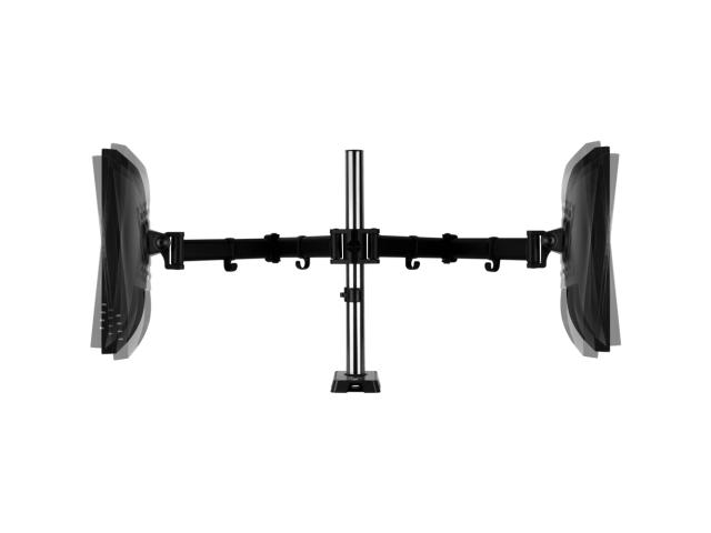 Suport Arctic Arctic Z2 (Gen 3) cu Hub USB pentru 2 monitoare, Black