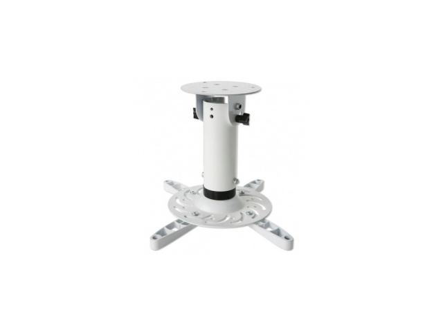 Suport proiector de tavan, reglabil, TECHLY, alb, ICA-PM 200WH