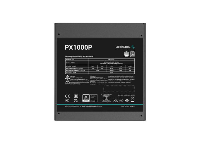 Sursa full modulara Deepcool PX1000P 1000W neagra