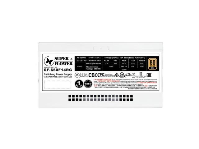 Sursa Super Flower Leaxex III Gold ARGB, 650 W